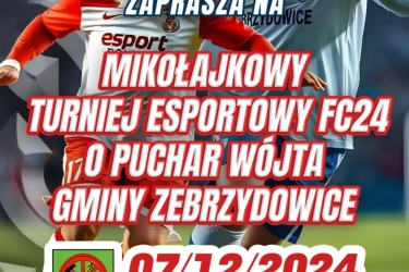 Mikołajkowy Turniej Esportowy FC24 o Puchar Wójta Gminy Zebrzydowice