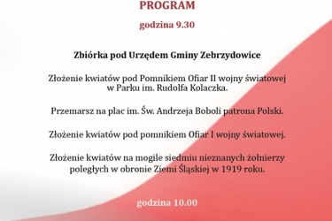 Zaproszenie na Uroczystości Patriotyczne z okazji Święta Konstytucji 3 maja