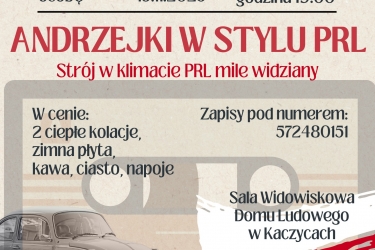 Andrzejki w stylu PRL