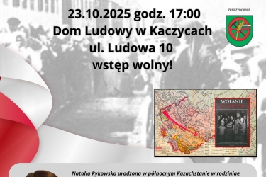 Polacy w Kazachstanie -Spotkanie z dr Natalią Rykowską