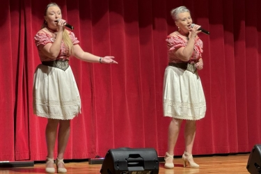 Koncert Claudii i Kasi Chwołka w GOK Zebrzydowice