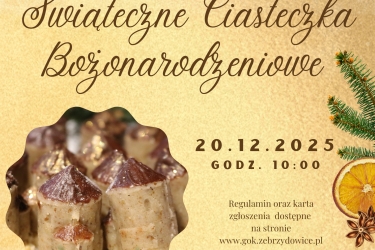 Konkurs: Świąteczne Ciasteczka Bożonarodzeniowe