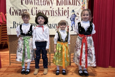 Protokół z XVI Konkursu Gwarowego „Rzóndzymy po naszymu” który odbył się 26.05.2026 w Kończycach Małych