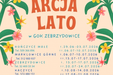 Akcja Lato w GOK Zebrzdowice